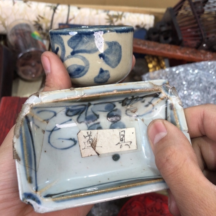 陶瓷孤品单件车里拍
