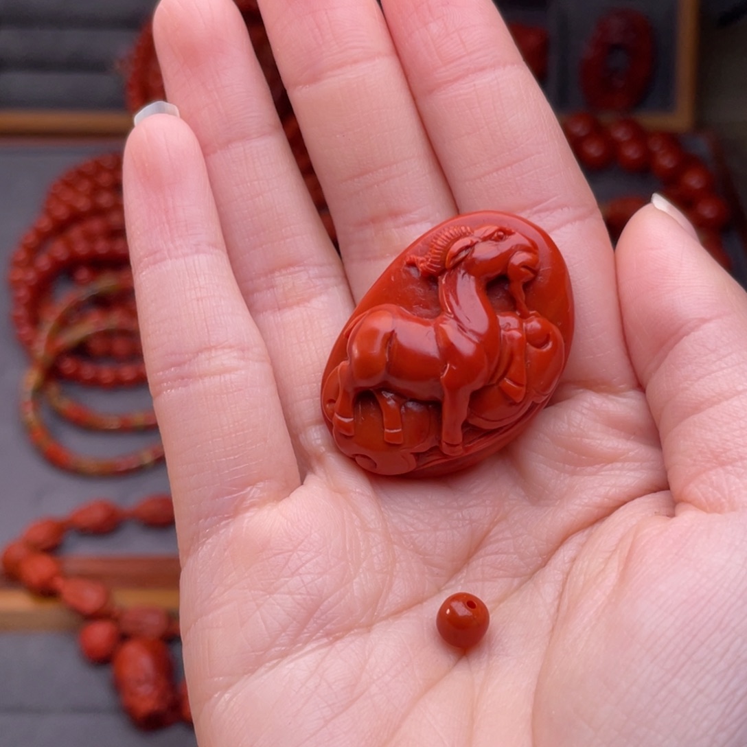 南红玛瑙未镶嵌配饰