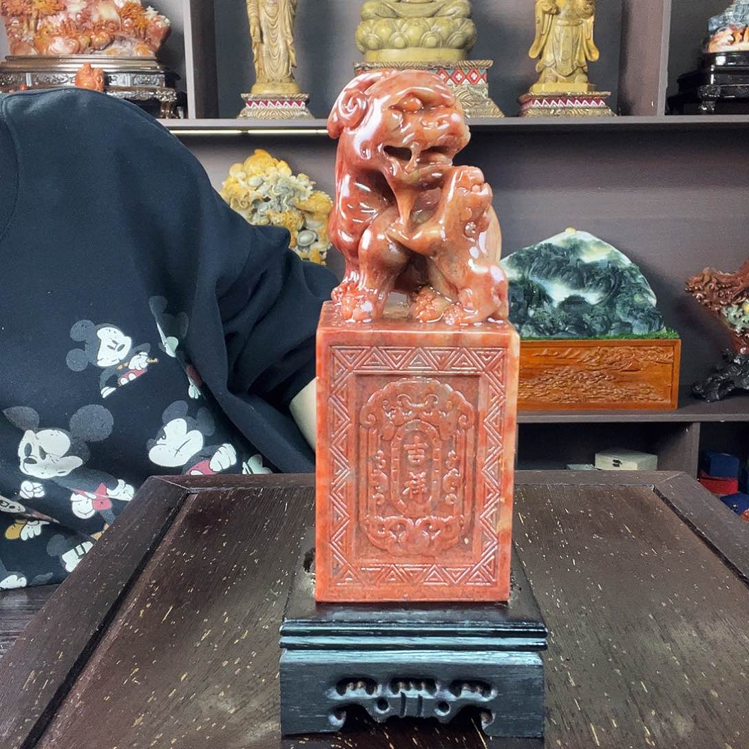 寿山石印石天**健。。。。。。。。。。。。