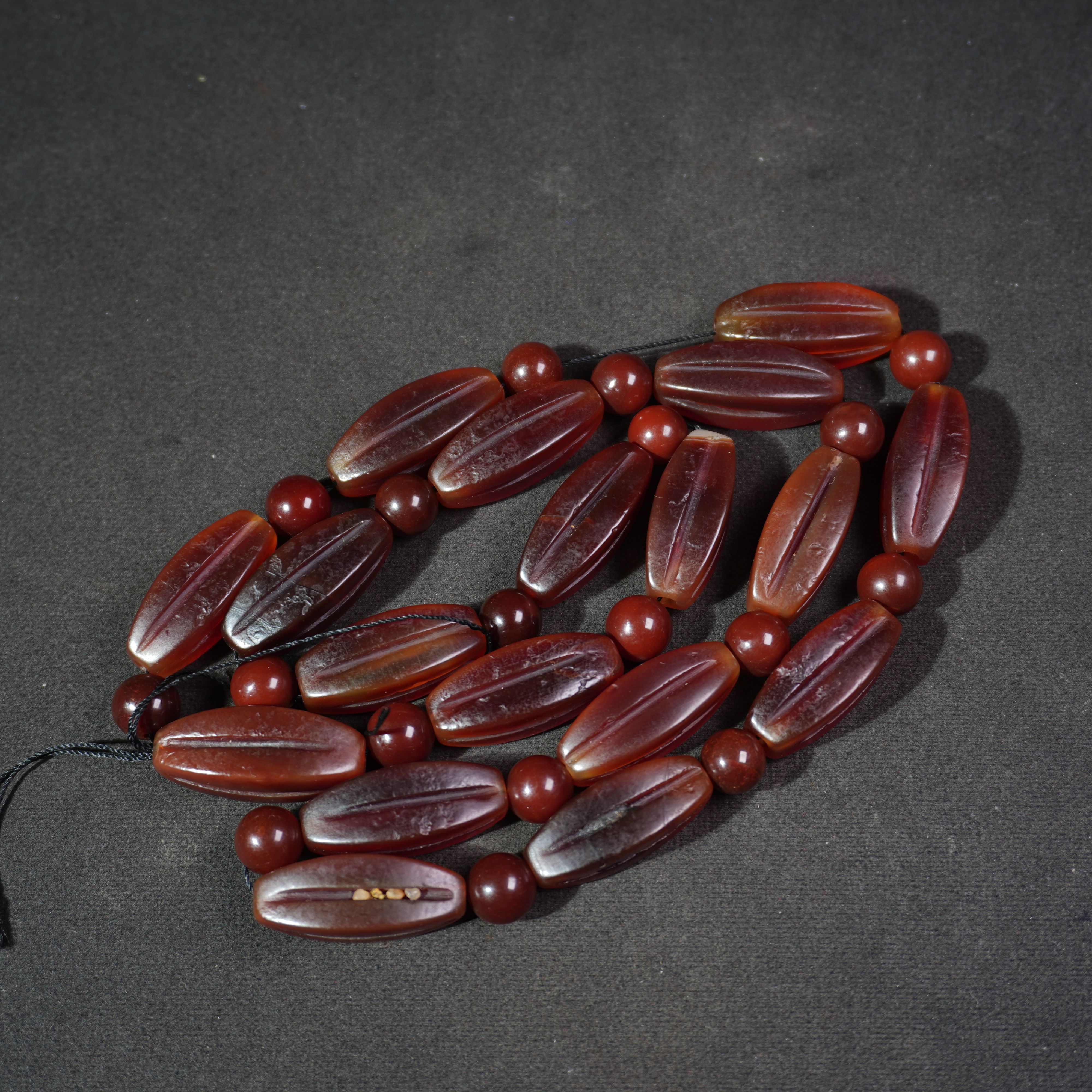 7SYL1  清  玛瑙项链