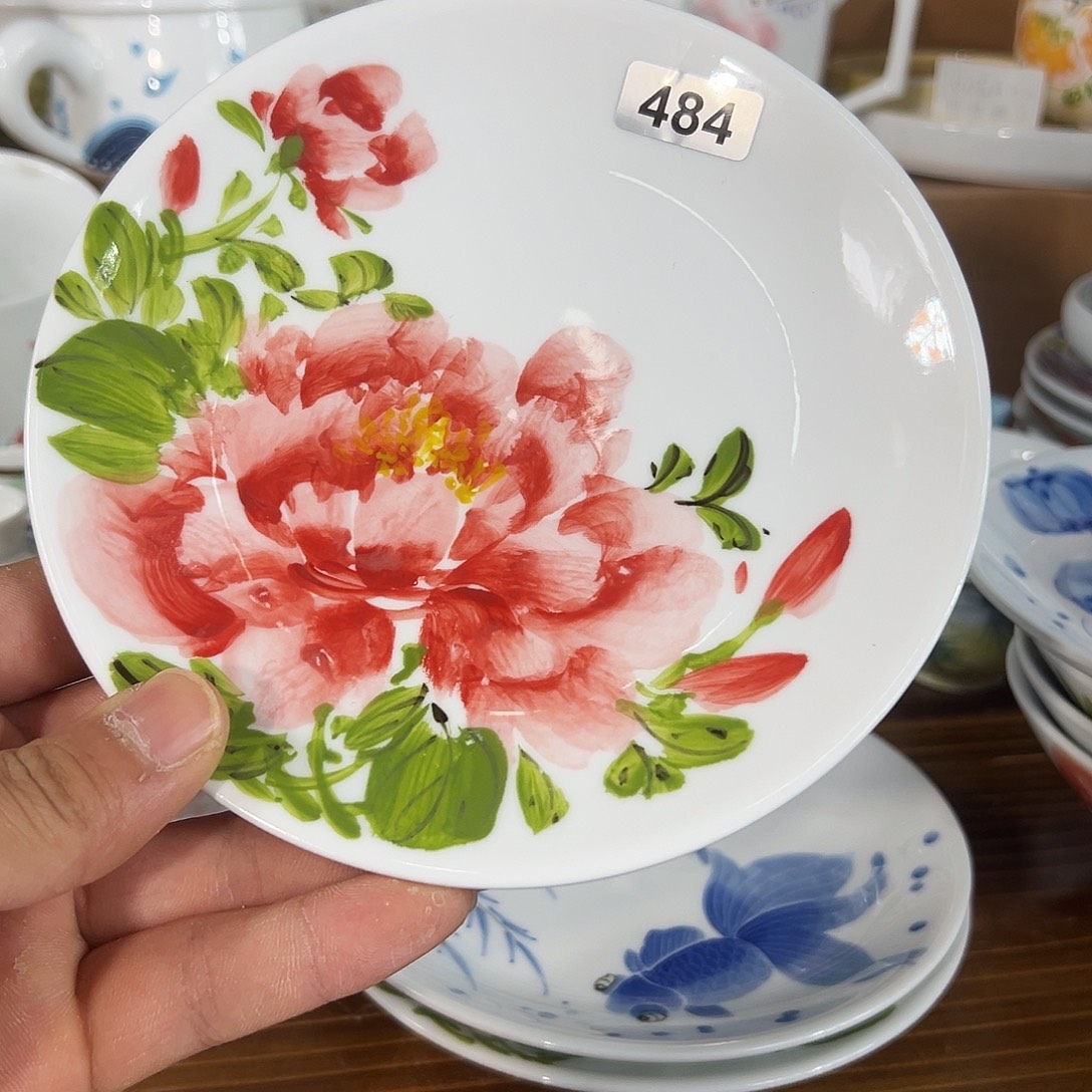 陶瓷景德镇高温釉下陶瓷6.5寸盘