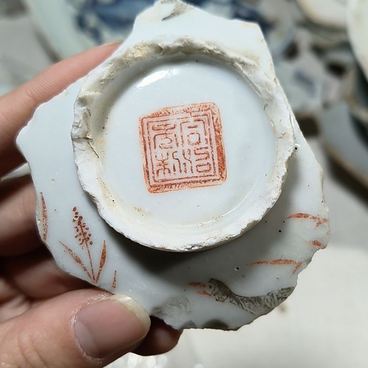 摆件瓷片瓷片瓷片瓷片