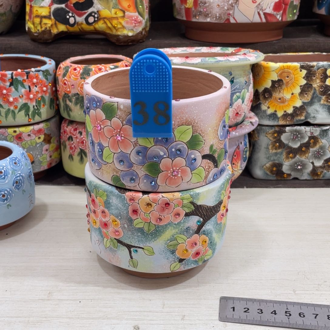 红陶多肉花盆特价微瑕