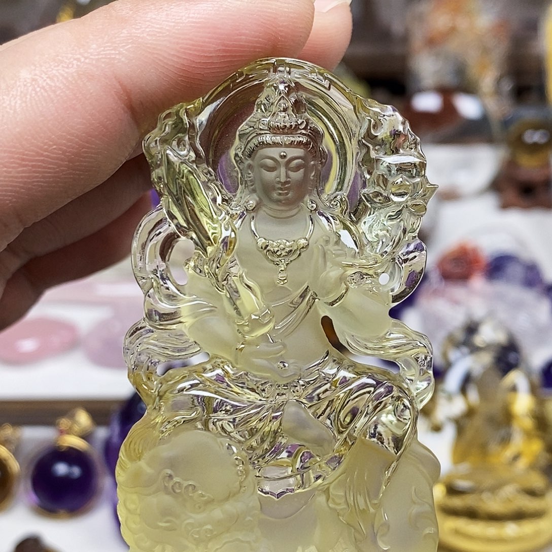 永***峰未镶嵌水晶颈饰天然水晶吊坠