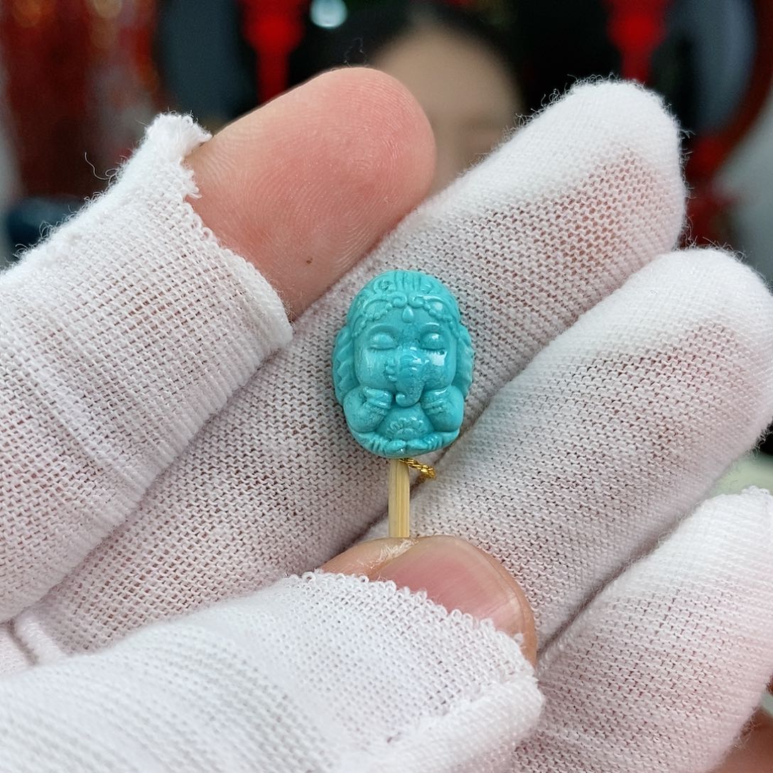 绿松石珠宝奇石未镶嵌