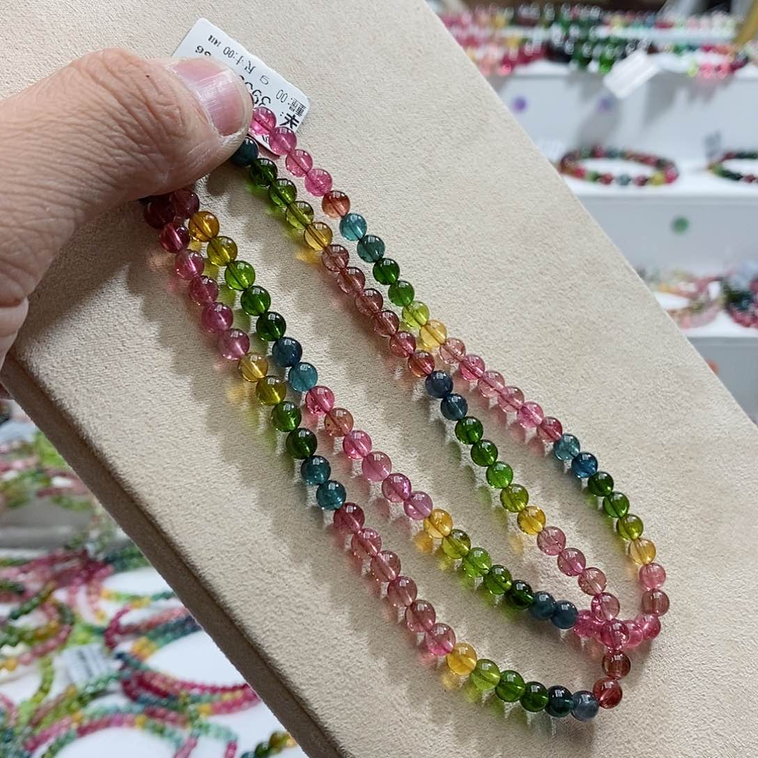 碧玺手链未镶嵌手链