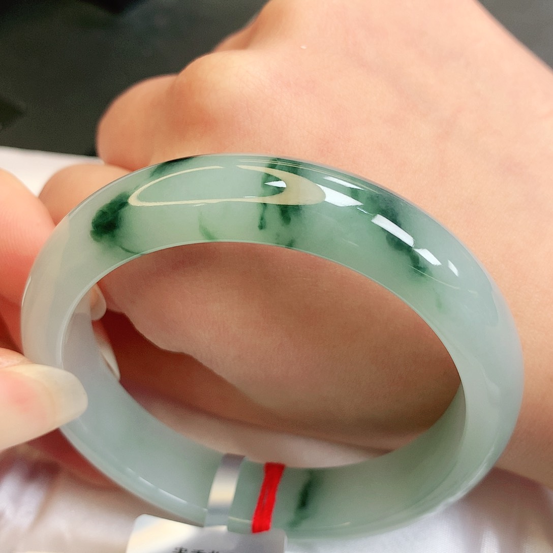 【闪购商品】翡翠手镯未镶嵌缅甸天然a货翡翠