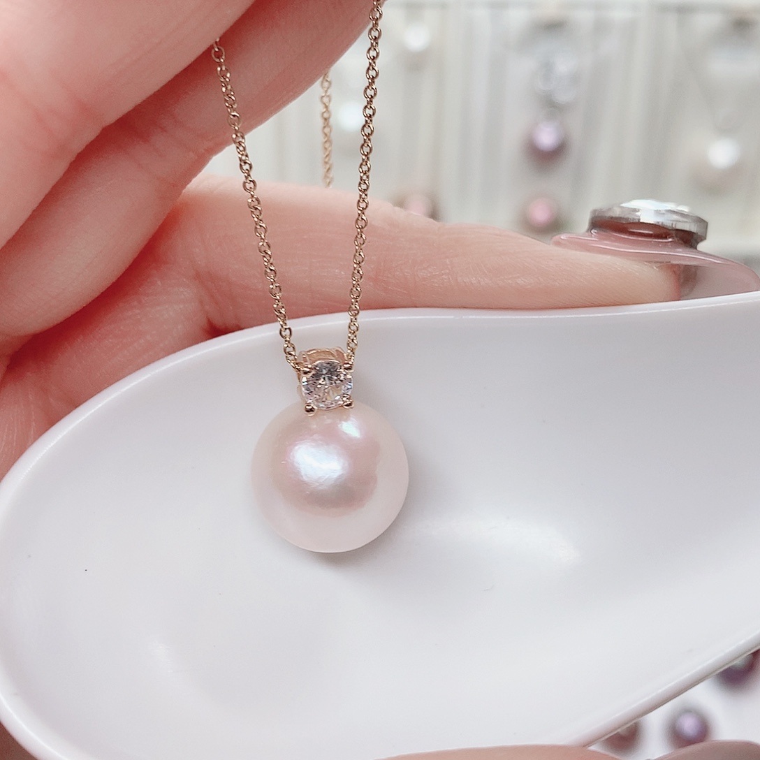 吊坠(赠链)淡水珍珠合金
