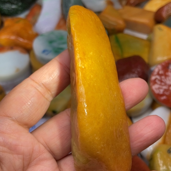 翡翠未镶嵌挂件缅甸翡翠