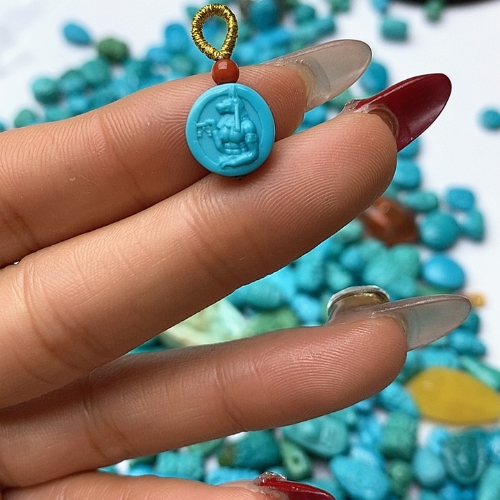 绿松石珠宝奇石未镶嵌