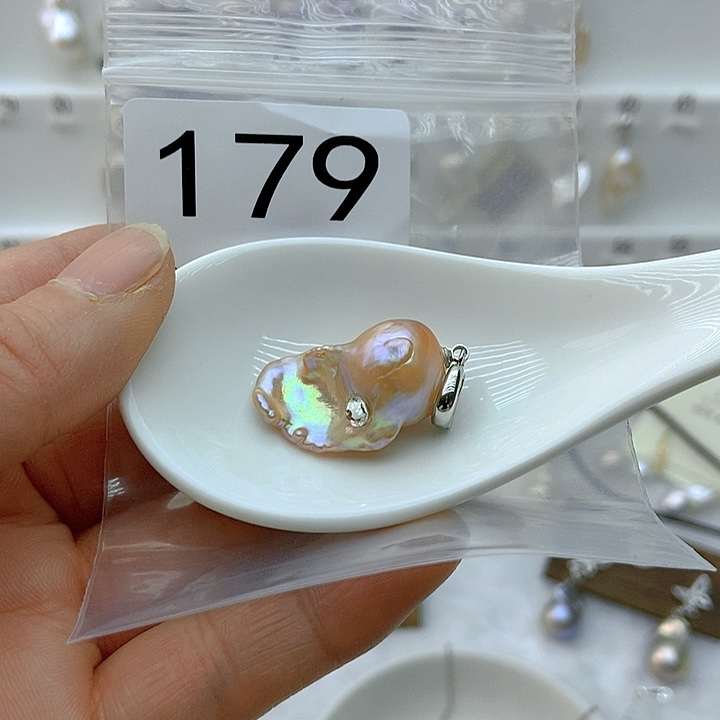 淡水珍珠颈饰银S925镶嵌