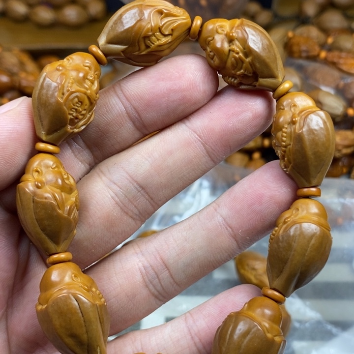 手串/手链橄榄核橄榄核雕工艺手串