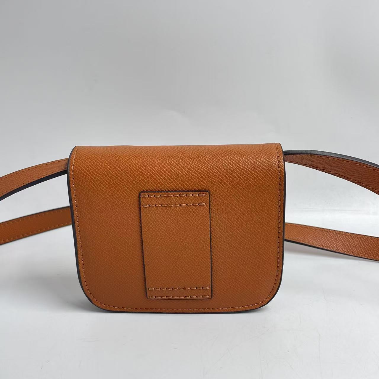 LQ-WITH-QUEEN真皮女包小钱包棕色-0662