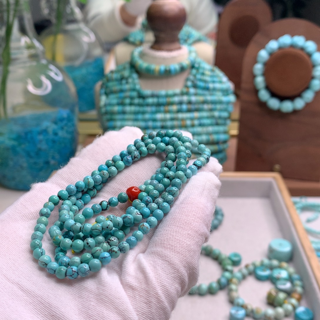 绿松石未镶嵌饰品