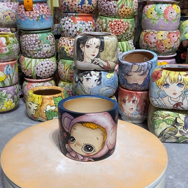 景德镇艺术手绘作品