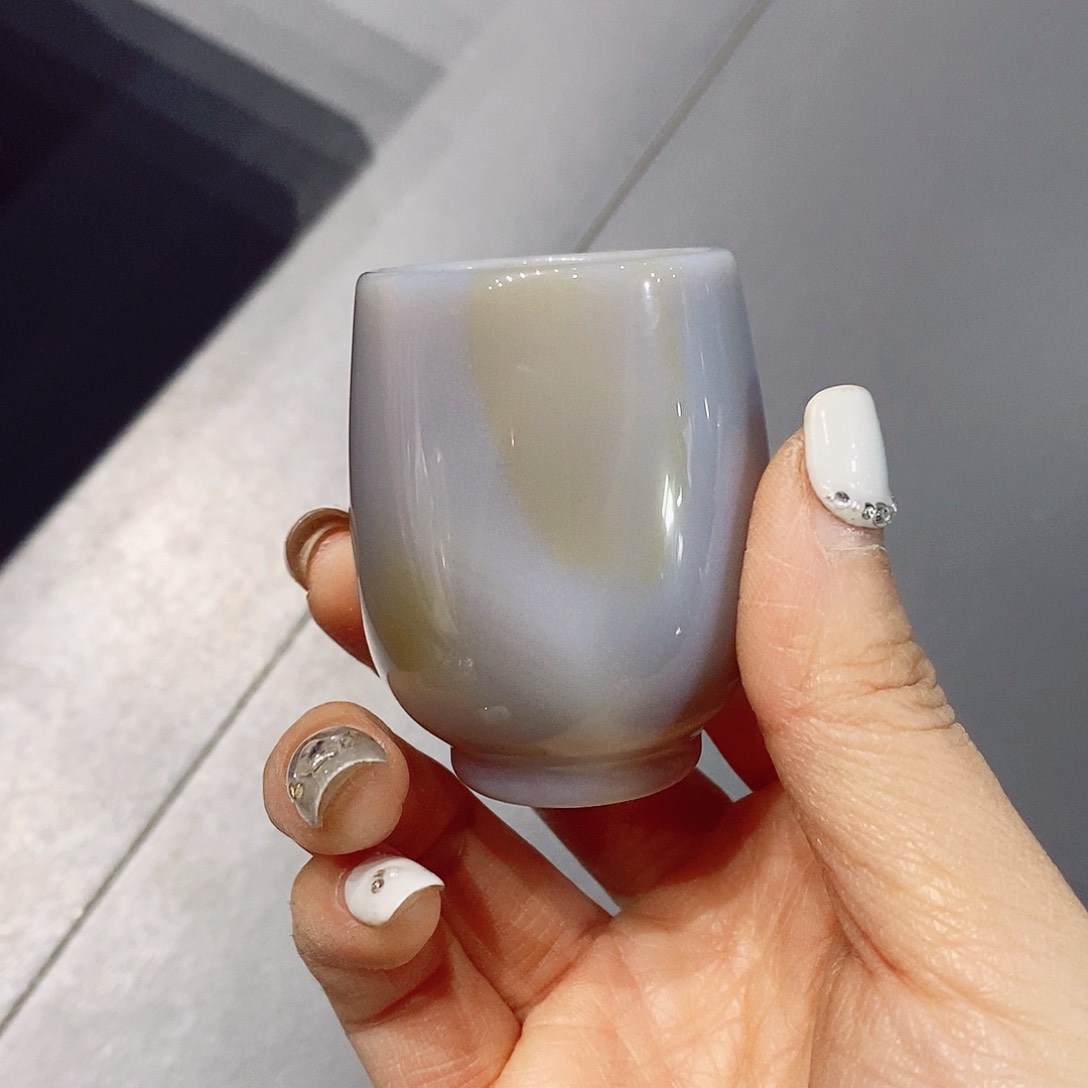 未镶嵌主人杯玛瑙/玉髓