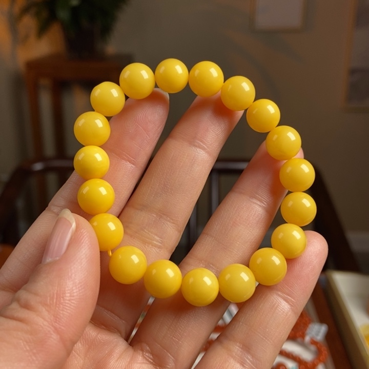 琥珀手链未镶嵌蜜蜡手串9