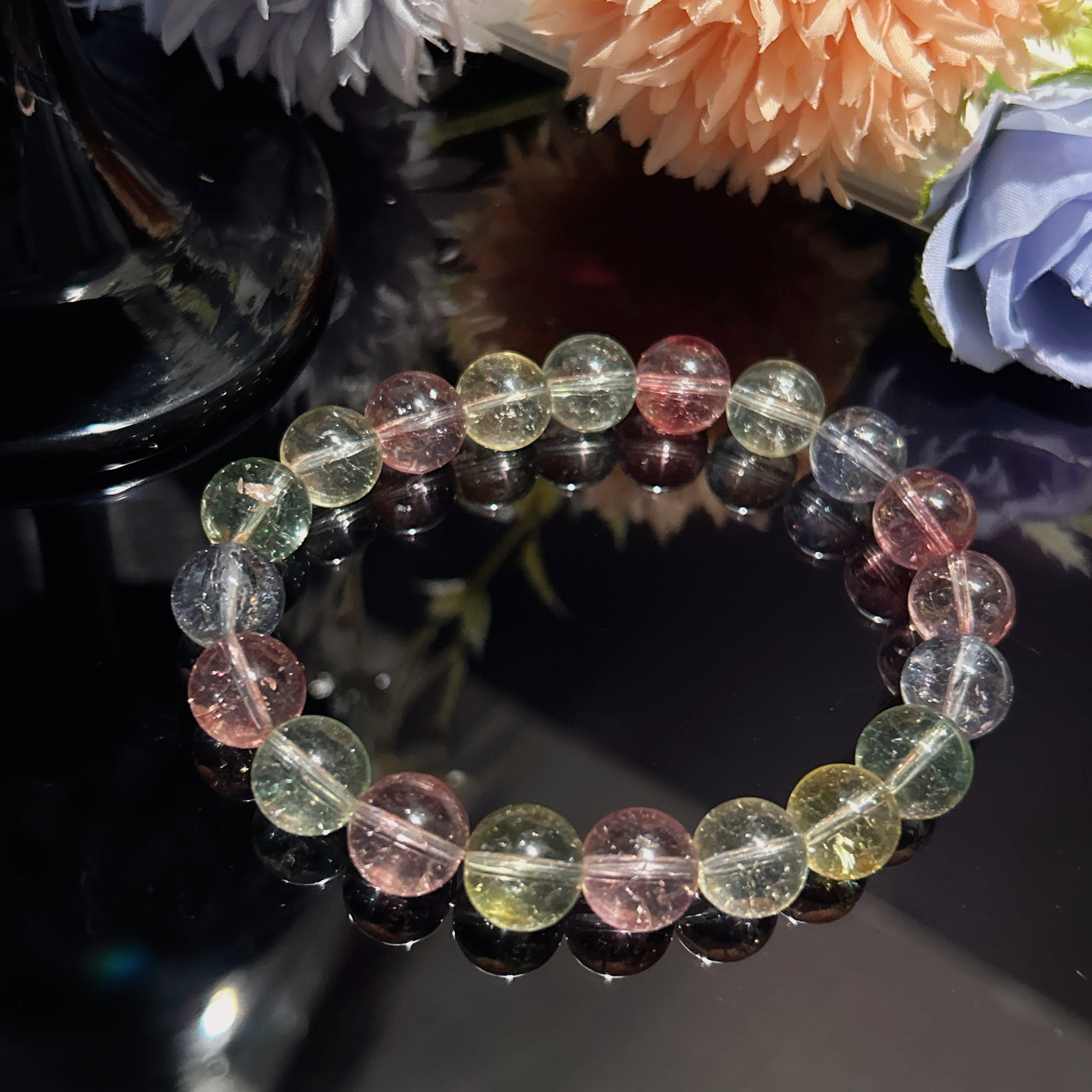 A201  卡10彩色多宝碧手串[多样性发一]