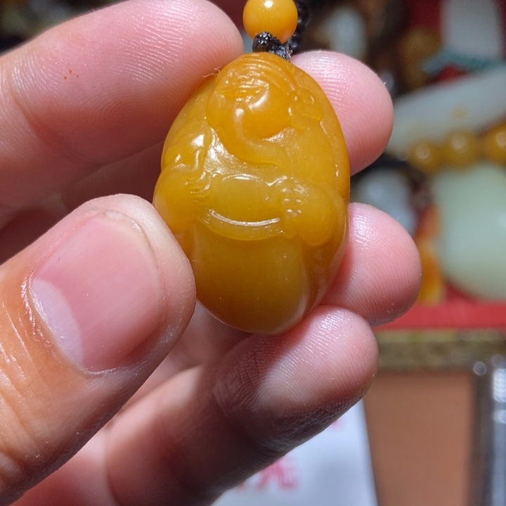 和田玉颈饰未镶嵌快**钓