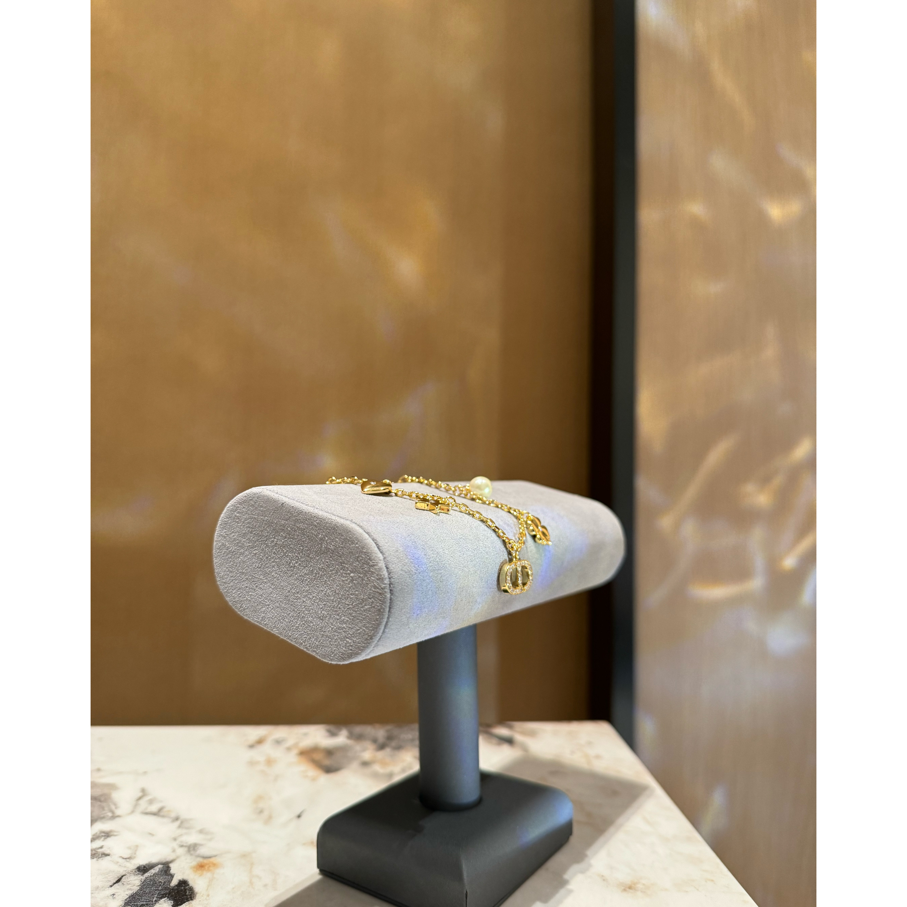 铜合金锆石手链 P0927 气质时尚猪鼻子手链