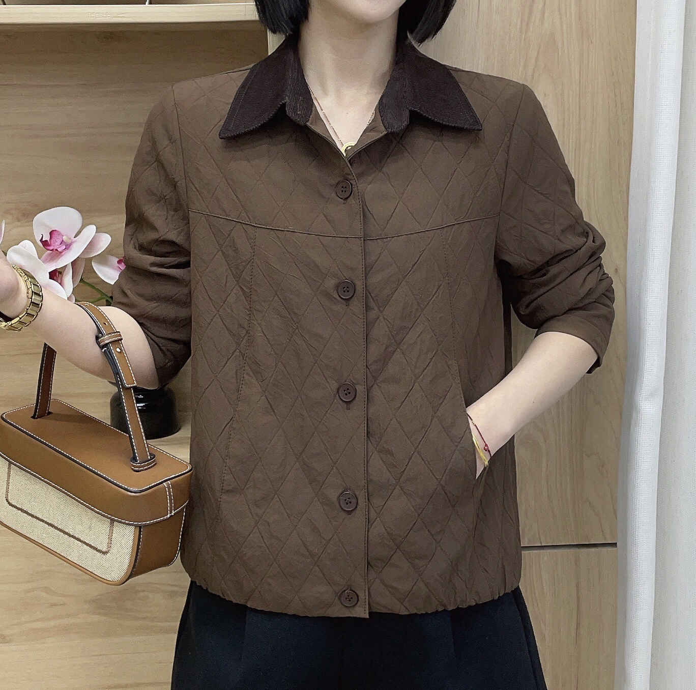 气质百搭休闲减龄洋气外套