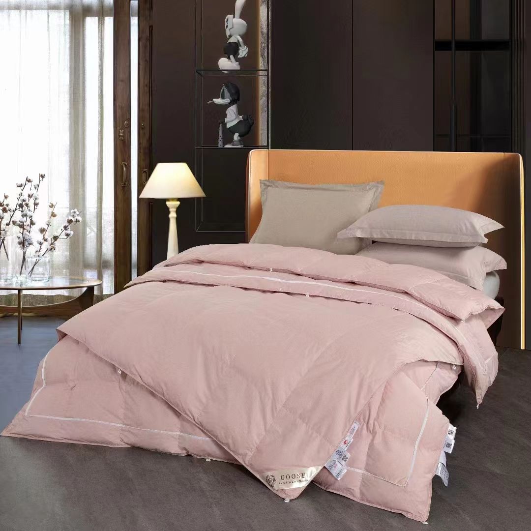 【二合一子母被】子母被手工轻奢粉色加厚绣花酒店同款四季通用