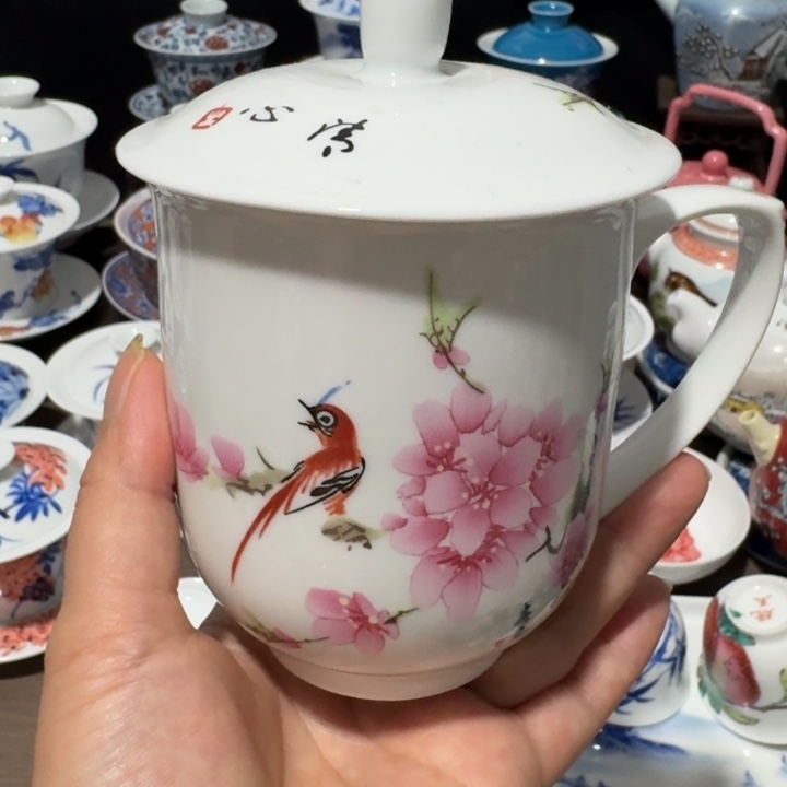 景德镇手工手绘杯