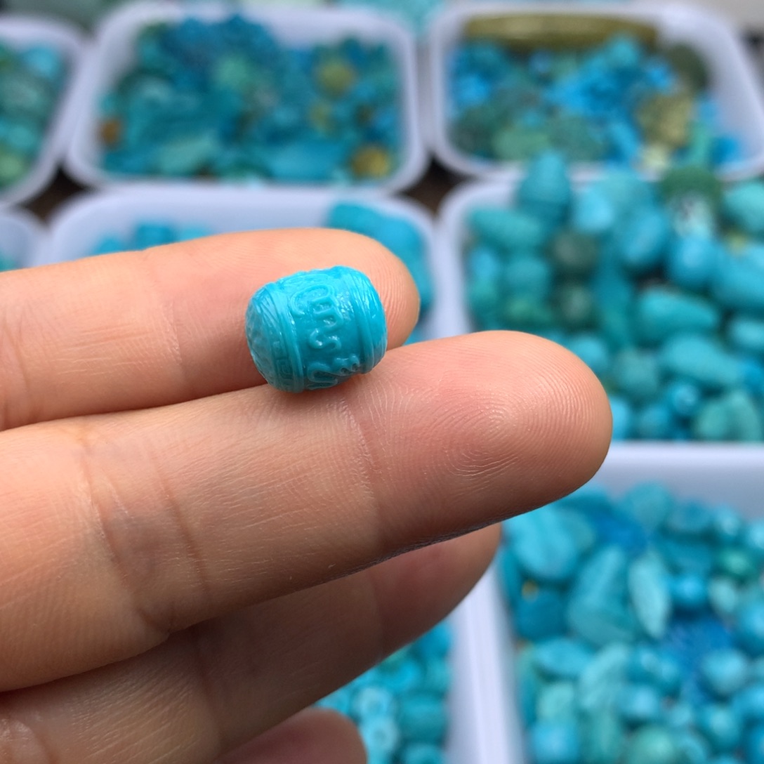 绿松石未镶嵌吊坠(不含链)