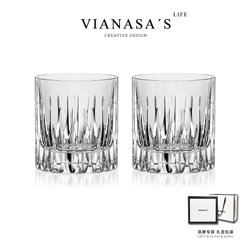 VIANASA'S大帝英国K9高端奢华威士忌水晶玻璃杯手工洋酒杯子礼盒