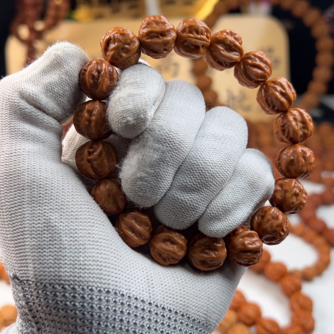 鲲***鹏文玩核桃吊坠小核桃6