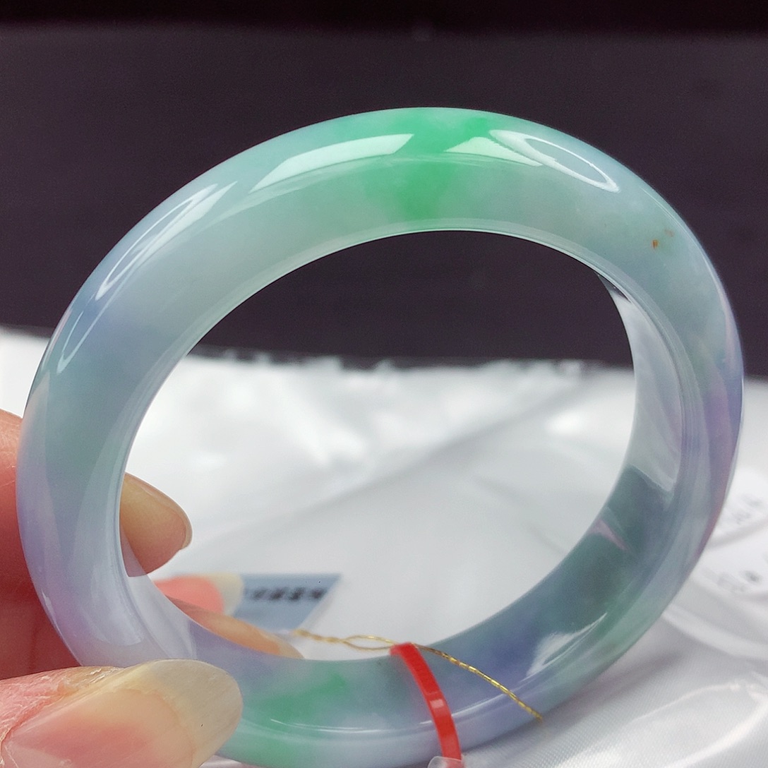 未镶嵌手镯翡翠53圈664