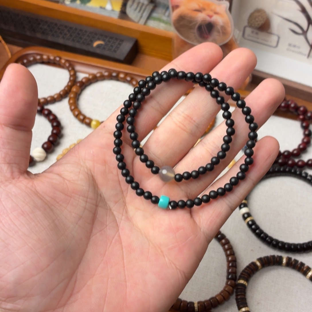 风车木（黑檀木）手串/手链