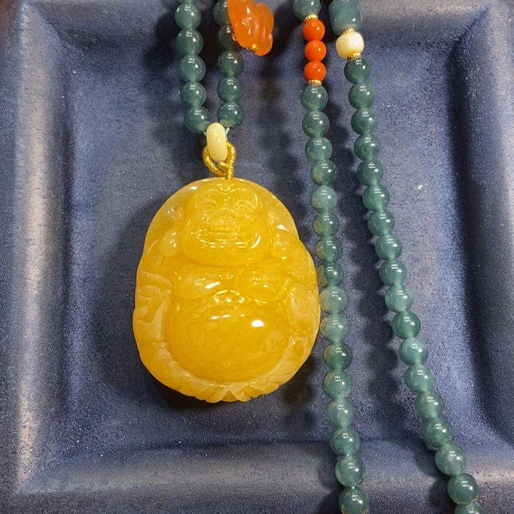 蜜蜡颈饰未镶嵌蜜蜡