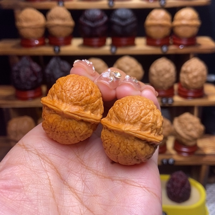 文玩核桃吊坠金丹17