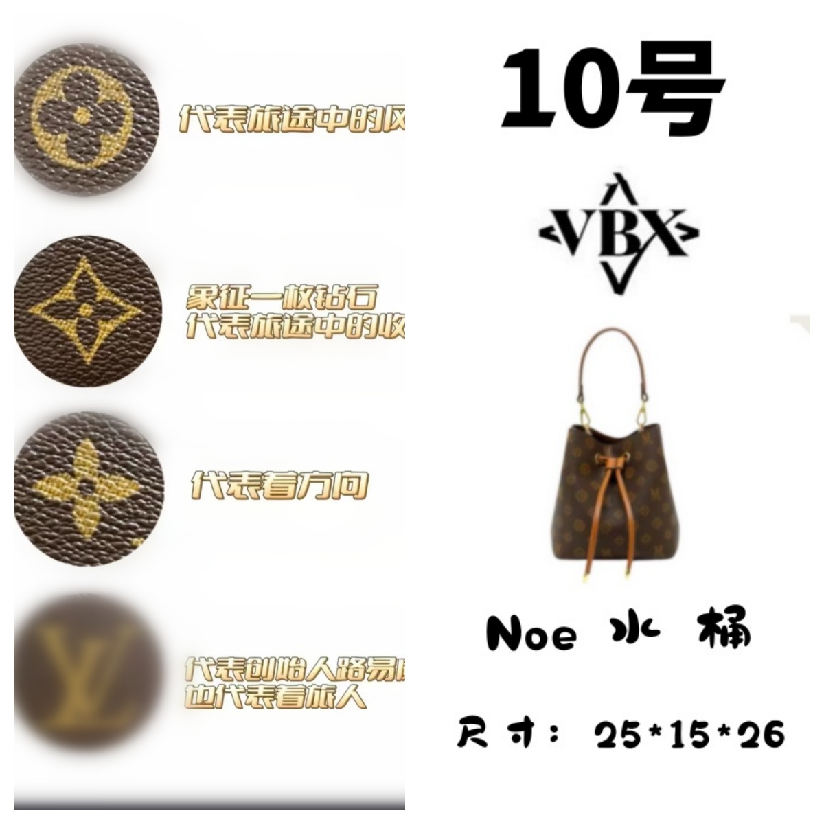 10号:【高端玩家】新款女包Noe水桶包单大容量包包#864