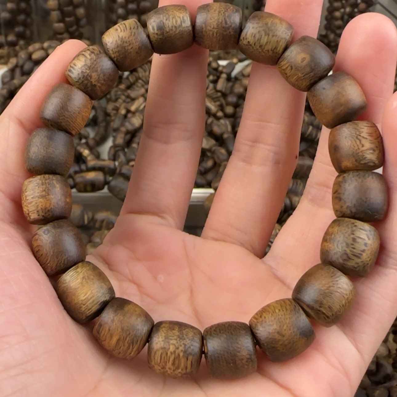 【闪购商品】沉香手串奇楠手串9克卡1.0