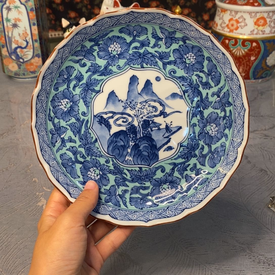 瓷片19 厘米 小杨瓷器陶瓷陶瓷