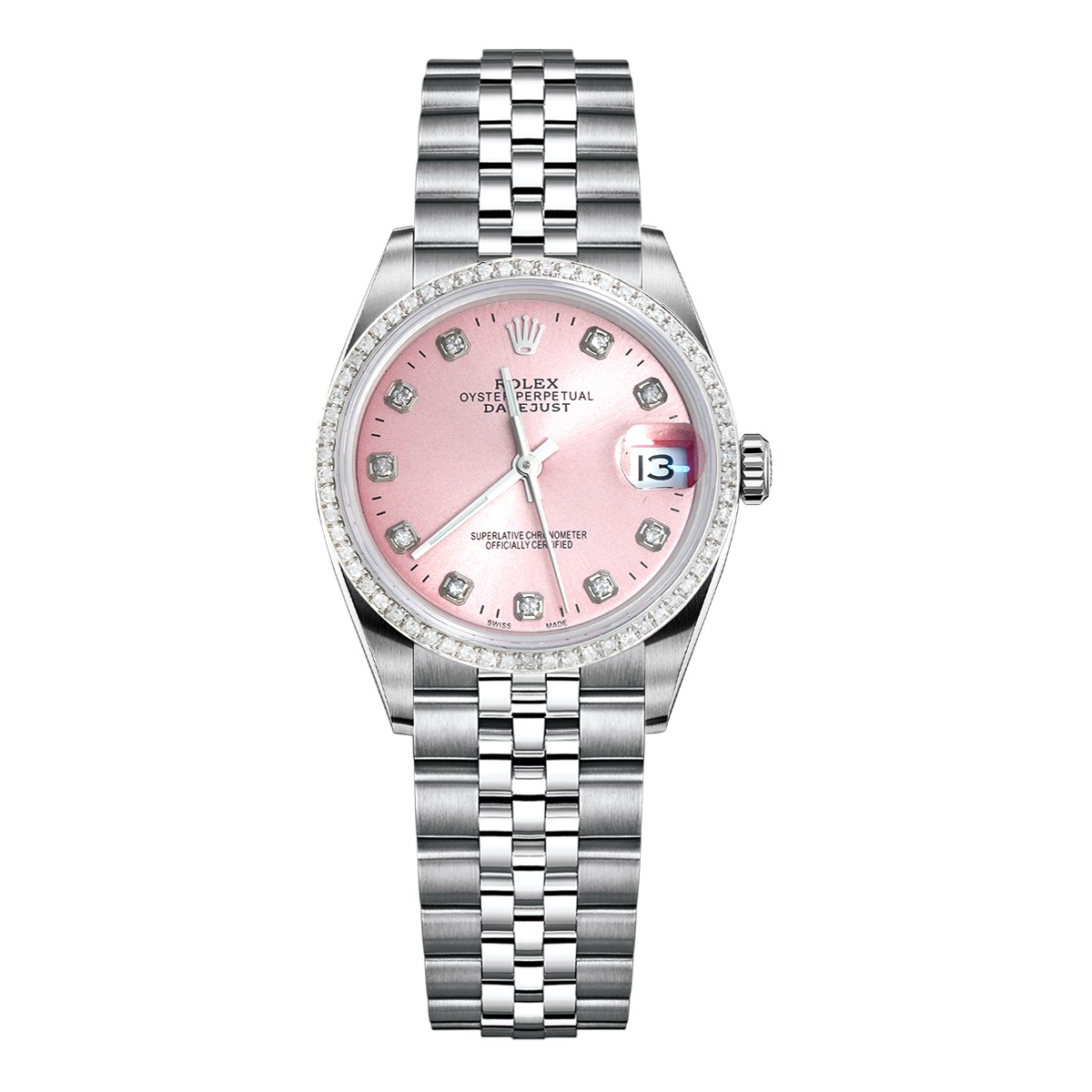 99新 Rolex/劳力士 日志型系列69174奢侈品腕表/后钻/WHP031580