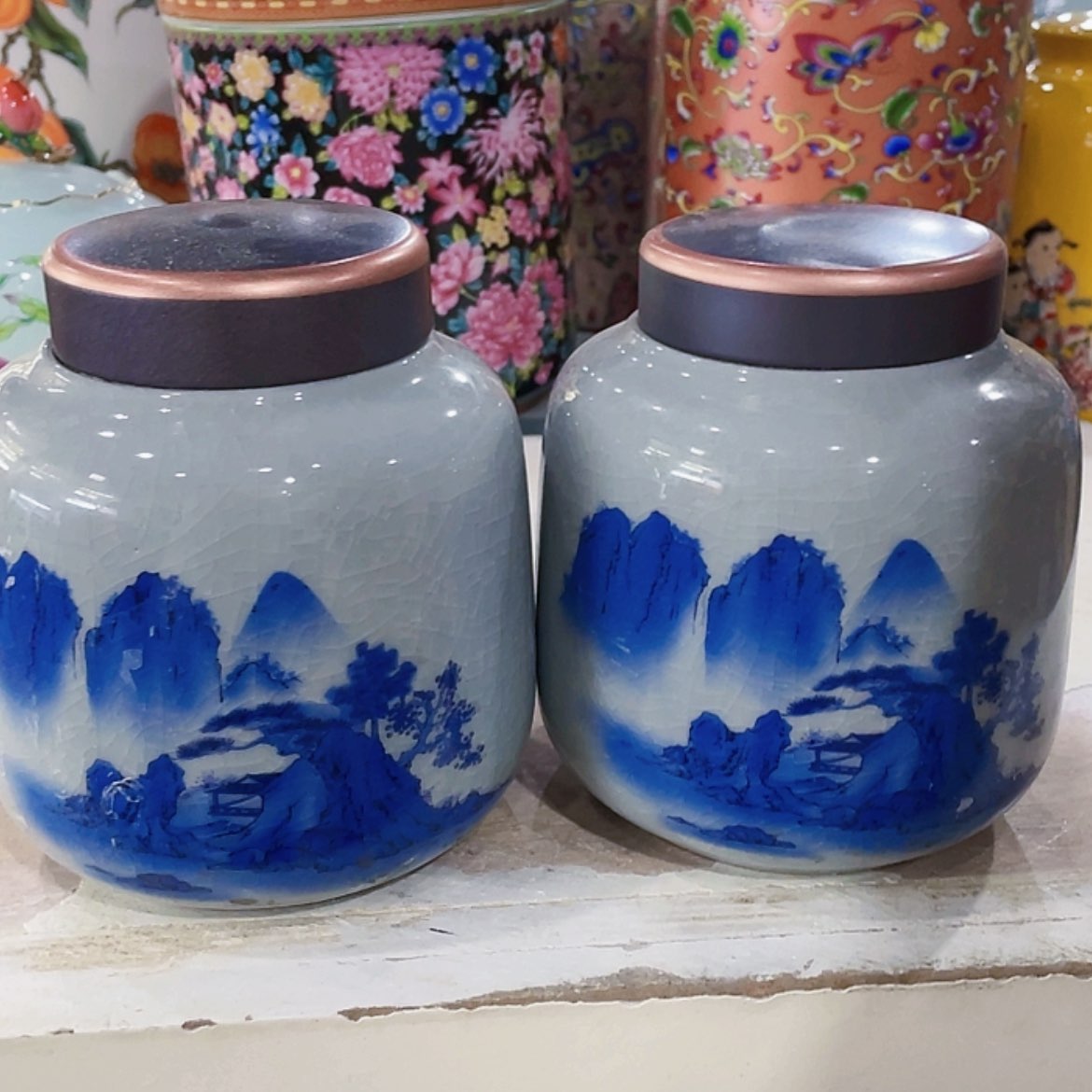 【闪购商品】罐陶瓷茶叶罐密封罐