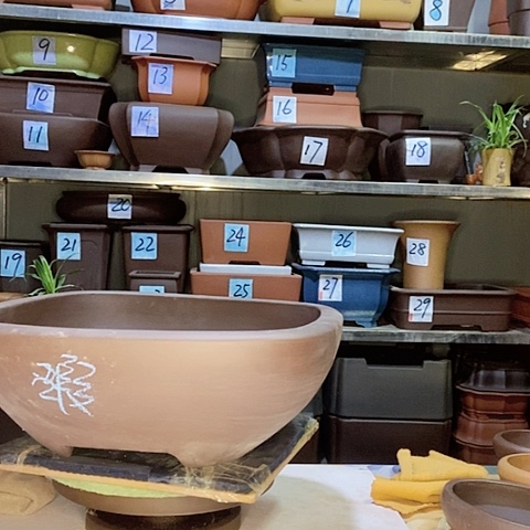 红陶宜兴紫砂花盆