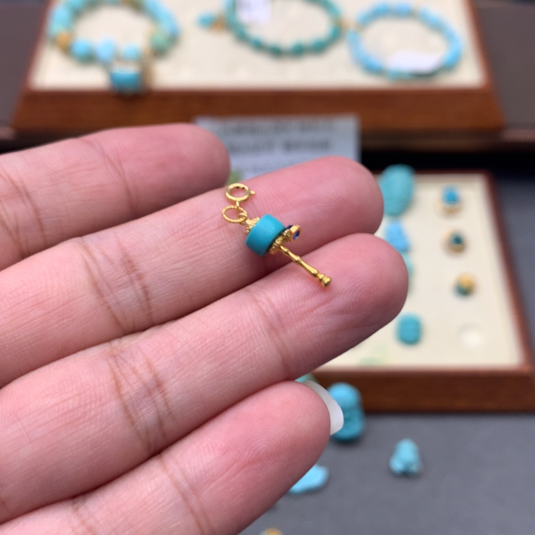 绿松石6未镶嵌配饰