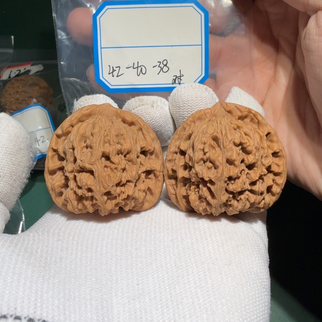 吊坠文玩核桃南疆万字17