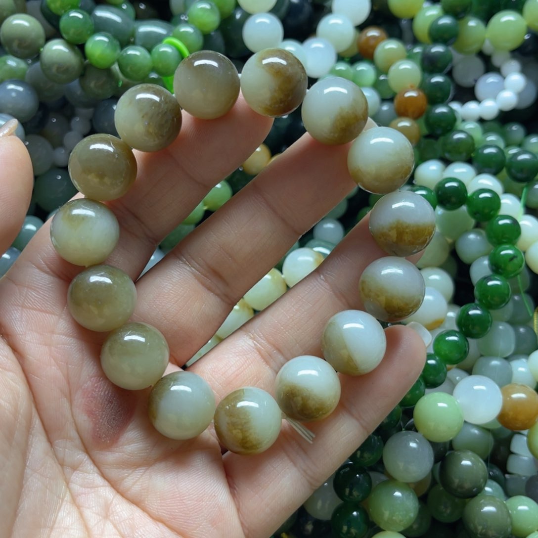 和田玉手链未镶嵌