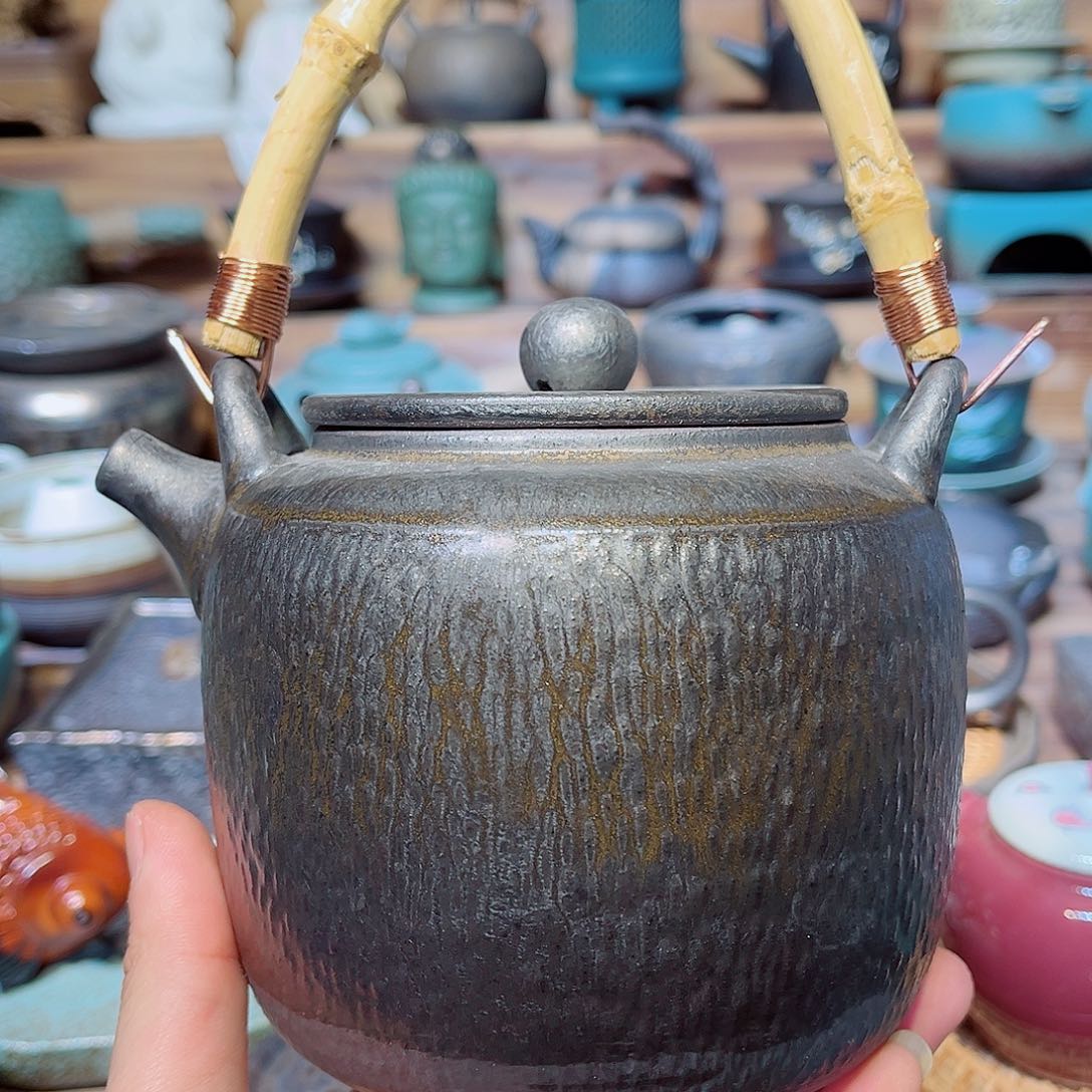 陶瓷香炉茶具摆件