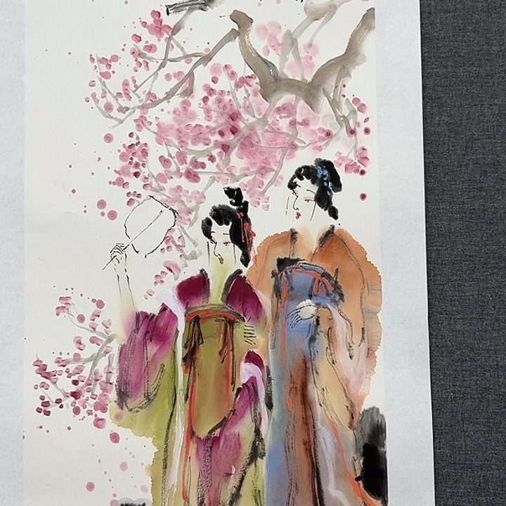 国画书画作品多次