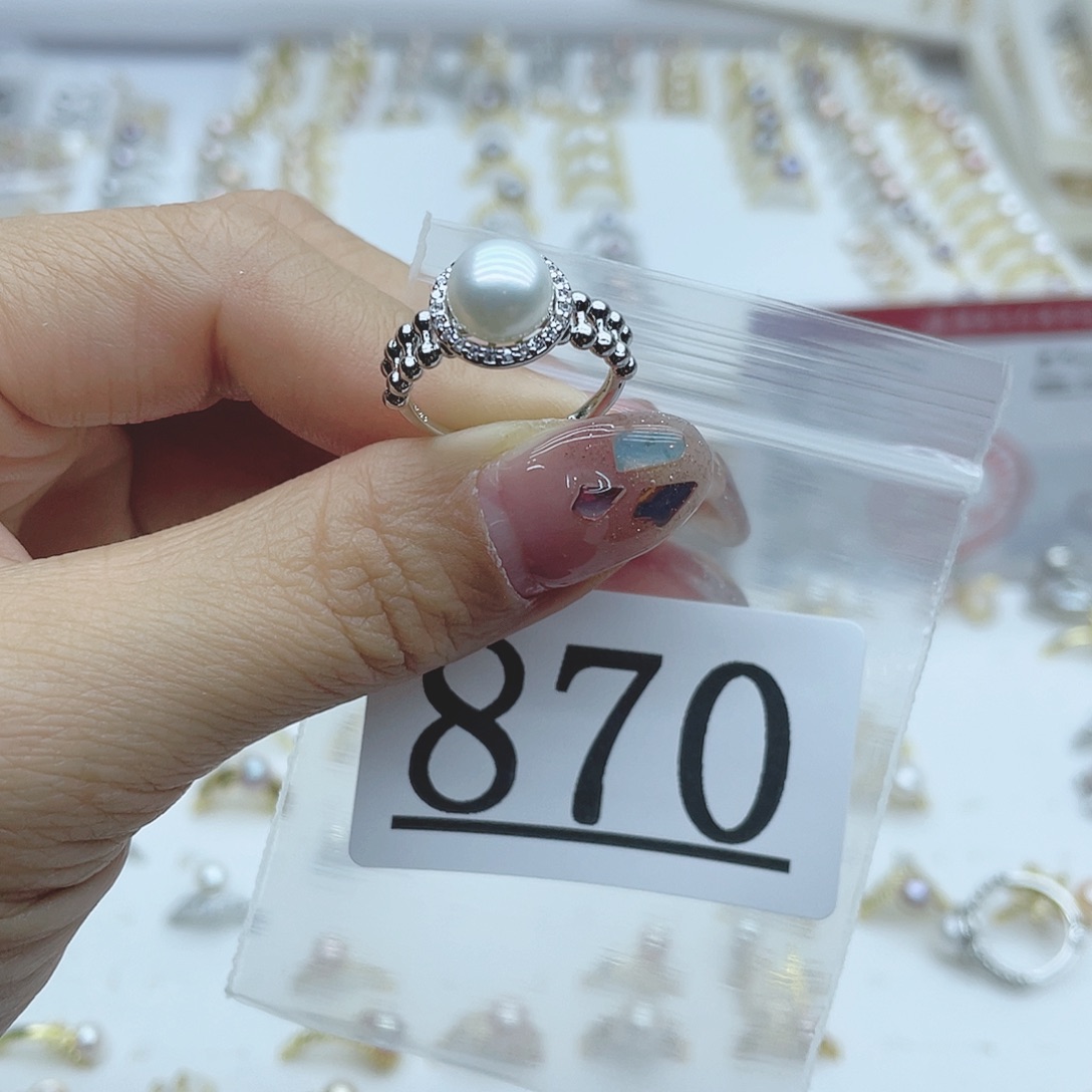 淡水珍珠珠宝奇石合金870