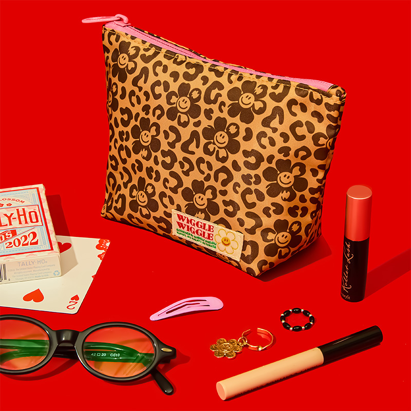 wigglewiggle化妆收纳包口红便携可爱防尘卡通新款多功能新款