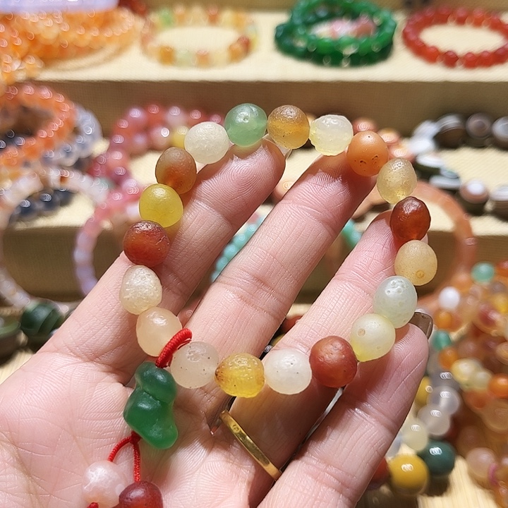 玛瑙/玉髓未镶嵌手链