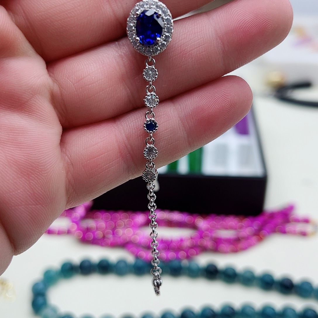 翡翠吊坠(赠链)银S925镶嵌