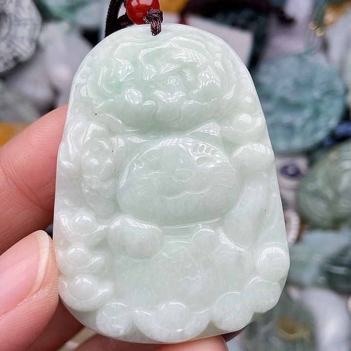 颈饰未镶嵌翡翠翡翠